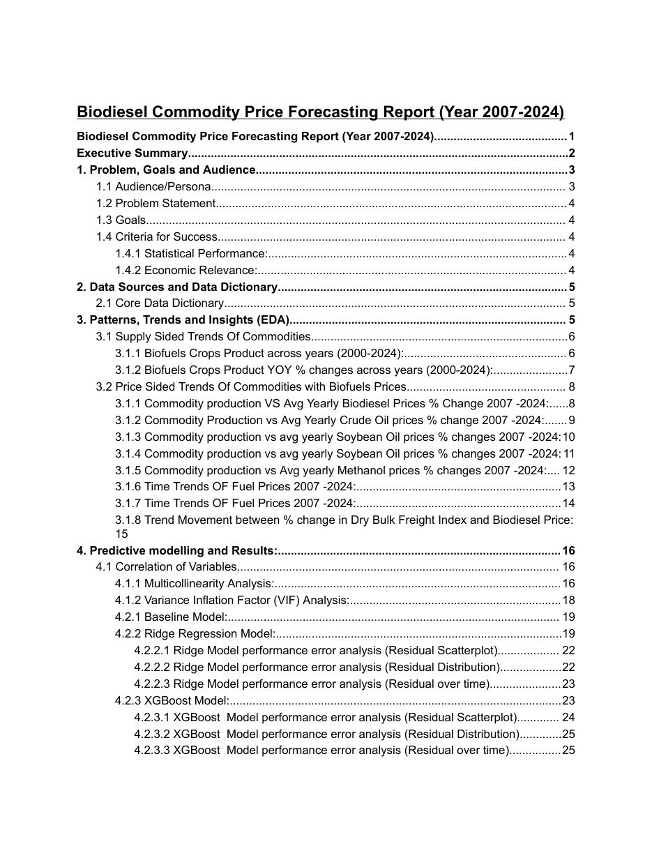 Report page 1