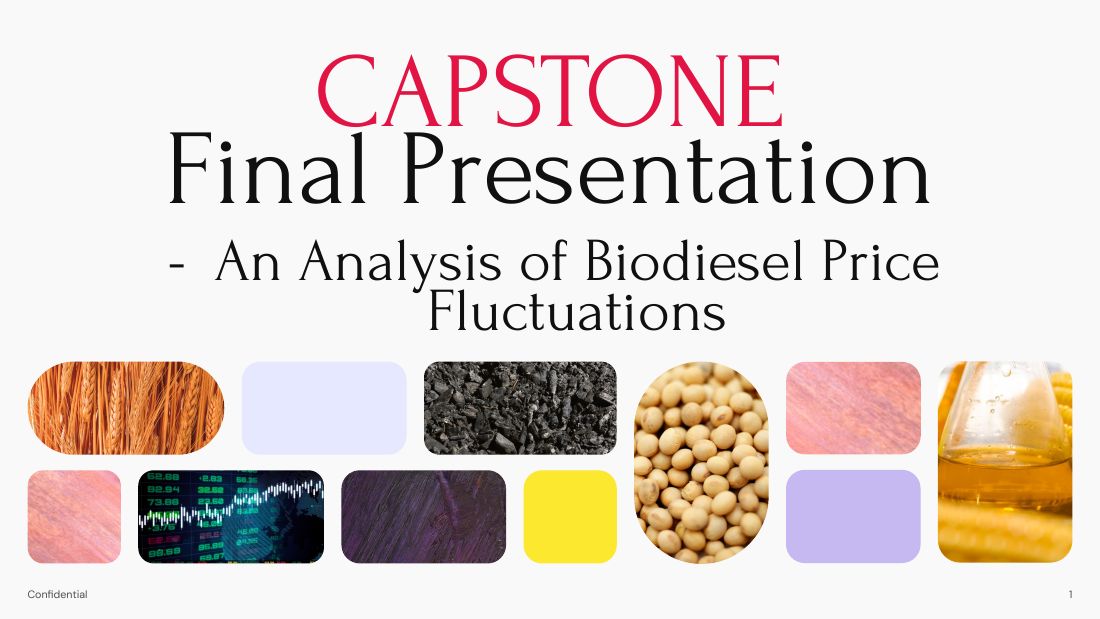 Biodiesel Price Analysis Capstone